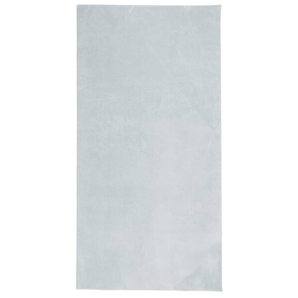 vidaXL Tapis HUARTE à poils courts doux et lavable bleu 100x200 cm