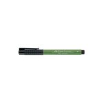Feutre Pitt Artist Pen Brush vert permanent olive FABER-CASTELL