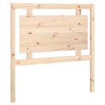 vidaXL Tête de lit 95 5x4x100 cm Bois massif de pin