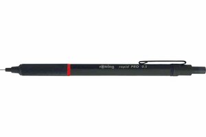 Portemine rapid PRO métal massif Noir mat mines 2,0 mm ROTRING