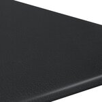 vidaXL Panneaux muraux 12 Pièces Noir 30x30 cm Similicuir 0 54 m²