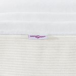 Matelas à ressorts ensachés vidaXL Crème Moyen 120x200x20 cm Tissu
