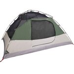 vidaXL Tente familiale à dôme 6 personnes vert imperméable