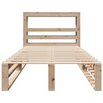 vidaXL Cadre de lit sans matelas 90x190 cm bois de pin massif