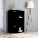 vidaXL Armoire de rangement Blanc 60x29 5x90 cm Bois d'ingénierie
