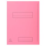 Paquet De 50 Chemises Imprimées 2 Rabats Super 210 - 24x32cm - Couleurs Assorties - X 5 - Exacompta