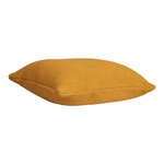 Coussin coton recyclé ocre 45 x 45 cm