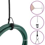 vidaXL Cordes élastiques avec bandes réfléchissantes et crochets 10Pièces
