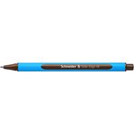Stylo à bille slider edge pte extra large marron x 10 schneider
