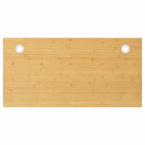 vidaXL Dessus de bureau 110x55x4 cm bambou