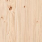 vidaXL Buffet 100x40x75 cm Bois massif de pin