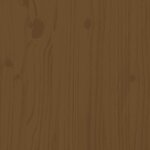 vidaXL Buffet Marron miel 34x40x75 cm Bois massif de pin