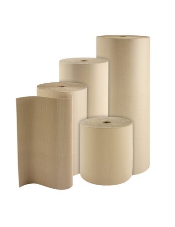 (rouleau) carton ondulé simple face 350 g/m² - épaisseur 4 mm laize 80cm