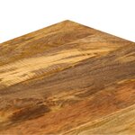vidaXL Table basse Bois de manguier massif 110 x 55 x 35 cm