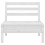 Salon de jardin meuble d'extérieur ensemble de mobilier 3 pièces bois de pin massif blanc 02_0016038