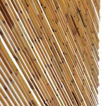 vidaXL Rideau de porte Bambou 90 x 200 cm