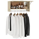vidaXL Garde-robe chêne sonoma 70x32 5x35 cm bois d'ingénierie