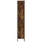 vidaXL Bibliothèque chêne fumé 50x31x169 cm bois d'ingénierie