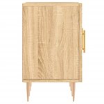 vidaXL Meuble TV chêne sonoma 150x30x50 cm bois d'ingénierie