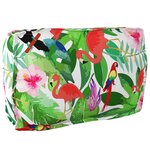 vidaXL Ensemble de 3 Coussins de Palette Multicolores