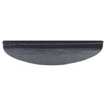 vidaXL Tapis d'escalier autocollants 15 Pièces 56x17x3 cm Gris