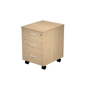 Caisson mobile Pronto 3 tiroirs Chêne