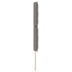 vidaXL Tête de lit design lignes taupe 160 cm en tissu