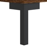 vidaXL Buffet chêne marron 69 5x34x90 cm bois d'ingénierie
