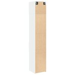 vidaXL Armoire de rangement mince blanc 40x42 5x225 cm