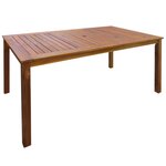 vidaXL Ensemble à manger d'extérieur 7 Pièces Bois d'acacia solide