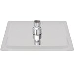 vidaXL Pomme de douche plongeante 2 Pièces Acier inoxydable 20x20 cm