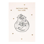 Carte Saint-valentin - Nous Sommes Félins Pour L'autre - Draeger paris