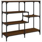 vidaXL Table console chêne marron 103x32x95 cm bois d'ingénierie