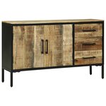 vidaXL Buffet 110x30x70 cm en Bois de Manguier Massif