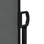 vidaXL Auvent latéral rétractable anthracite 180x600 cm