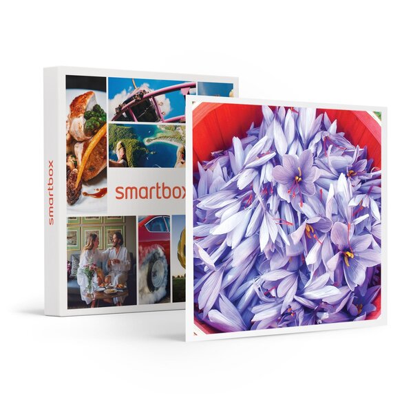 SMARTBOX - Coffret Cadeau Visite d’une safranière et d’un vignoble en agriculture biologique avec dégustations -  Gastronomie