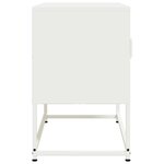 vidaXL Meuble TV vert olive 100 5x39x60 5 cm acier