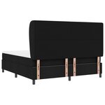 vidaXL Lit à ressorts avec matelas  180x200 cm  Tissu