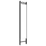 vidaXL Cloison de séparation 6 panneaux Blanc 240x220 cm Tissu