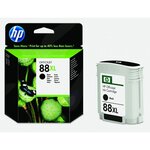 Cartouche jet d'encre originale n 88xl 58 ml hc noir hp