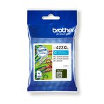 Brother Cartouche d'encre Cyan LC422XLC