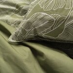 Parure de lit - 240 x 220 cm - coton imprimé floral
