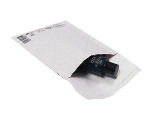 Lot de 200 Pochettes kraft blanc  à bulles d'air papier-A1-100*165mm-Lacouronne e.pack