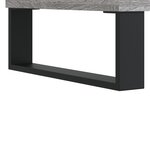 vidaXL Table basse Sonoma gris 50x50x40 cm Bois d'ingénierie