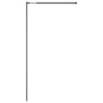 vidaXL Écran de douche Verre trempé transparent 140x195 cm