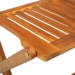 vidaXL Ensemble à manger de jardin 13 Pièces 280x90x75 cm bois d'acacia