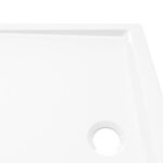 vidaXL Receveur de douche rectangulaire ABS 70x90 cm