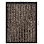 vidaXL Paillasson Beige 40x60 cm