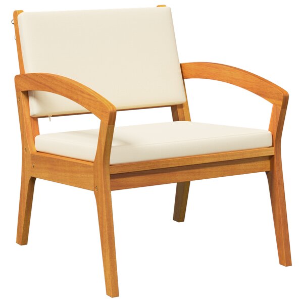 Chaises de jardin vidaXL 2 Pièces 59 5x70 5x72 5 cm En bois d'acacia massif