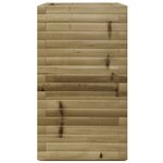 vidaXL Jardinière 70x40x72 5 cm bois de pin imprégné